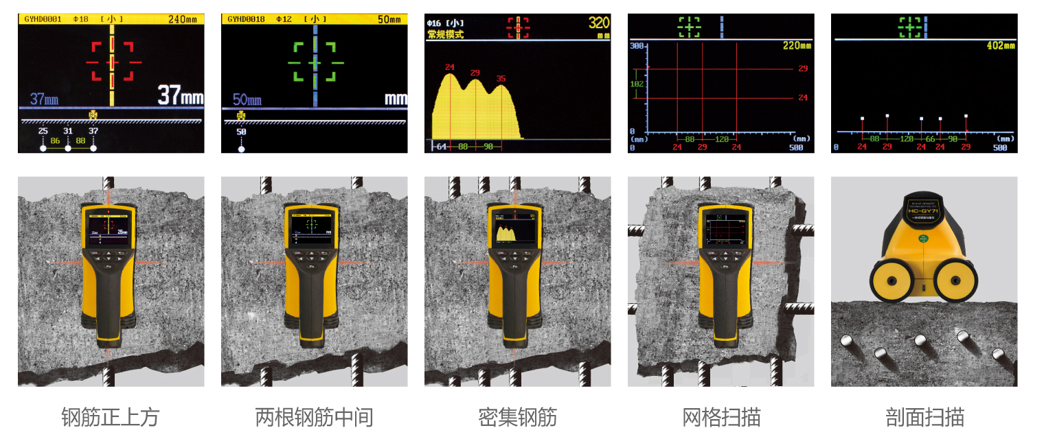 HC-GY71T一体式钢筋扫描仪